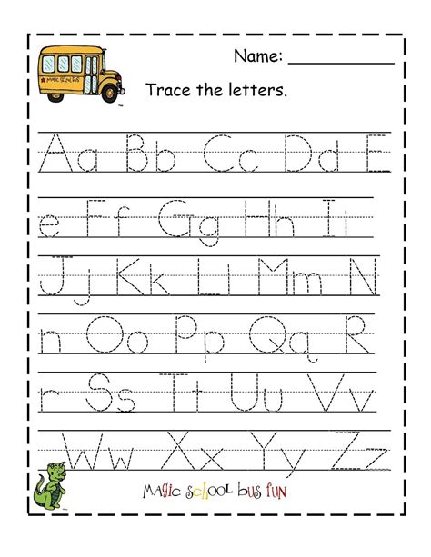 Tracing Letters Printable Free
