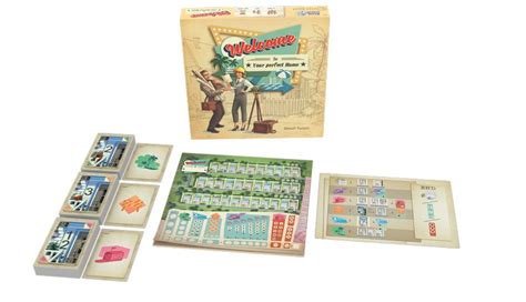 Design Your Post War Suburban Paradise In The Board Game Welcome To