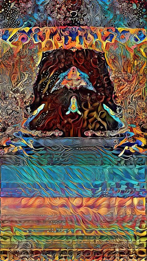 Mycelium Mind Mixed Media By Patrick Bloodstone Pixels