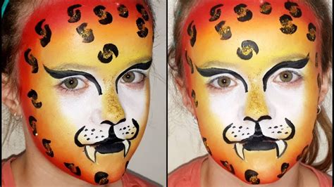 easy cheetah face makeup mugeek vidalondon