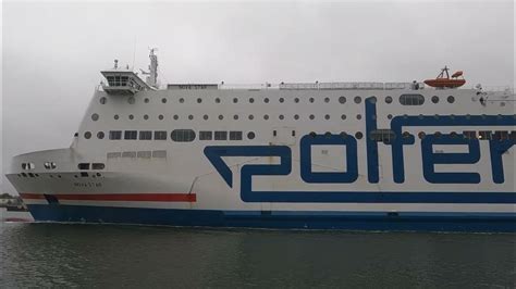 Prom Nova Star Wychodzi W Morze Port Gdańsk Polferries Imo 9462067