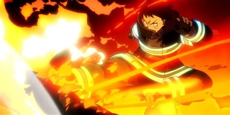 Fire Force épisode 1 Saison 1 Shinra Kusakabe Sengage Dans La Fire