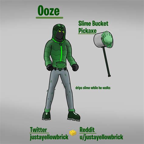 Skin Concept Ooze And The Slime Monster Hoodie Rfortnitebr