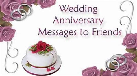 Wedding Anniversary Messages To Friends