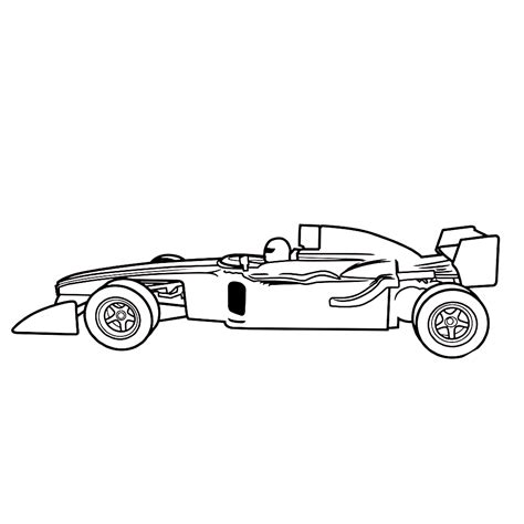 Kleurplaat race auto foto coloring pages race cars. Leuk voor kids - racewagens-0003