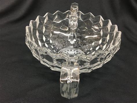Fostoria American Clear Glass Two Handled Trophy Bowl 4 Tall Ebay Free Nude Porn Photos