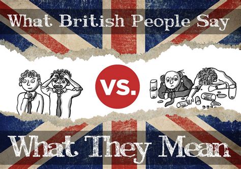 What British People Say Vs What They Mean British People British