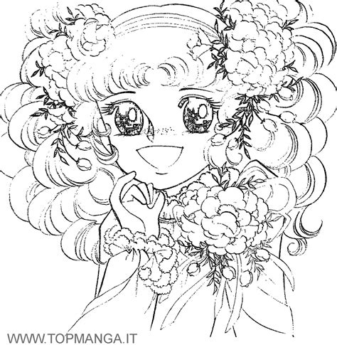 Candy Candy Anime Coloring Pages Coloring Pages