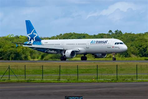Airbus A321 200 Air Transat C Gezd Aeropix