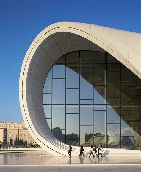 The Heydar Aliyev Center By Zaha Hadid Architects In Baku Azerbaijan