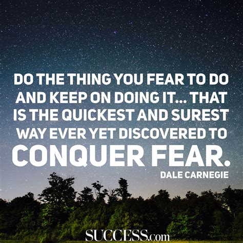 19 Quotes About Facing Your Fears Success