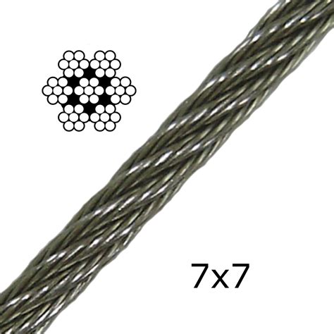 7x7 Stainless Steel Wire Rope Technical