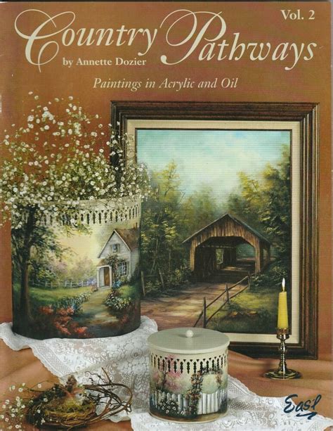 Country Pathways By Annette Dozier Painting Book Vol 2 Farm Houses