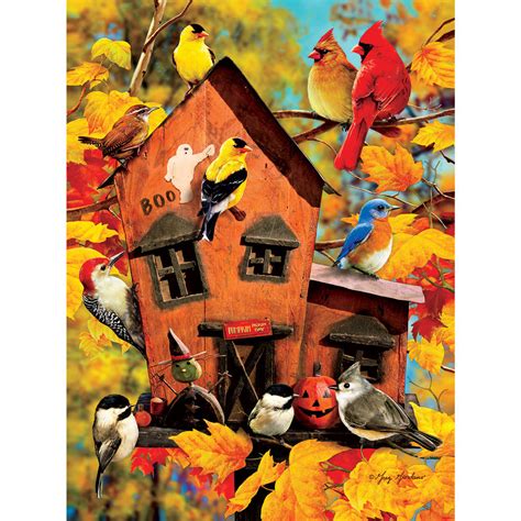 Fall Birds 1000 Piece Jigsaw Puzzle Spilsbury