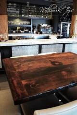 Photos of Reclaimed Restaurant Furniture