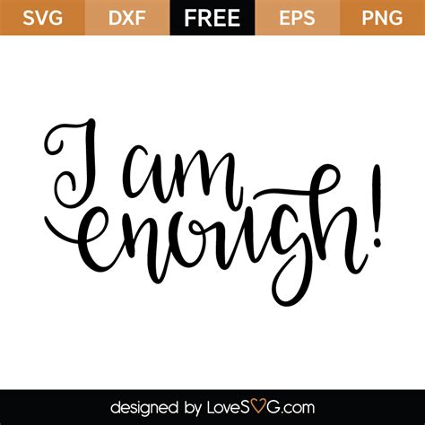 I Am Enough