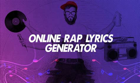 5 Free Online Rap Lyrics Generator Websites