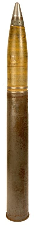 Inert Wwii German 88mm Shell Militaria