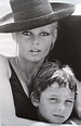 1969 or 1970 - Brigitte Bardot sailing with her son, Nicolas-Jacques ...