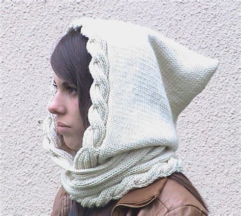 Find The Perfect Hooded Scarf Knitting Pattern Craftsy