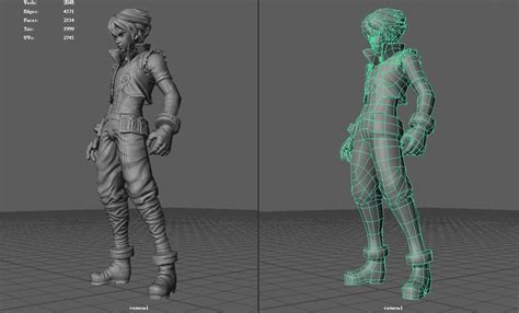ArtStation Characters Props For Game Project High Poly Sculptures