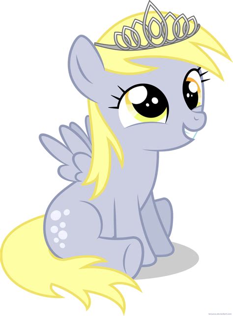 Little Derpy With Tiara Png By Larsurus On Deviantart