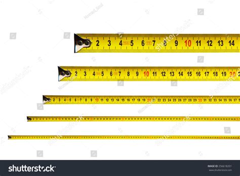Tape Measure In Centimeters Stock Photo 256618201