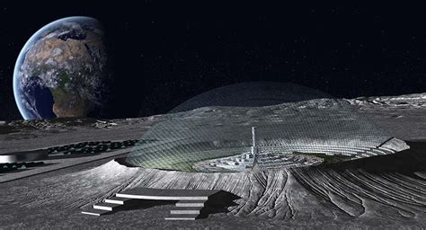 An Engineers Vision For Constructing A Massive Lunar Dome Colony