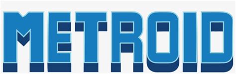Fichier Metroid Logo Svg Metroid Nes Transparent Png 1280x345