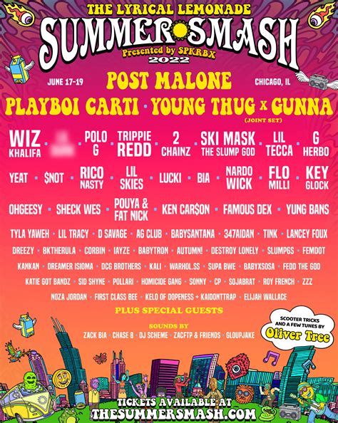 Lyrical Lemonade Drops Summer Smash Lineup With Post Malone