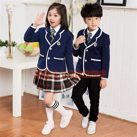 Childrens Kit School Uniform Clothing And Long Sleeved Chorus Of