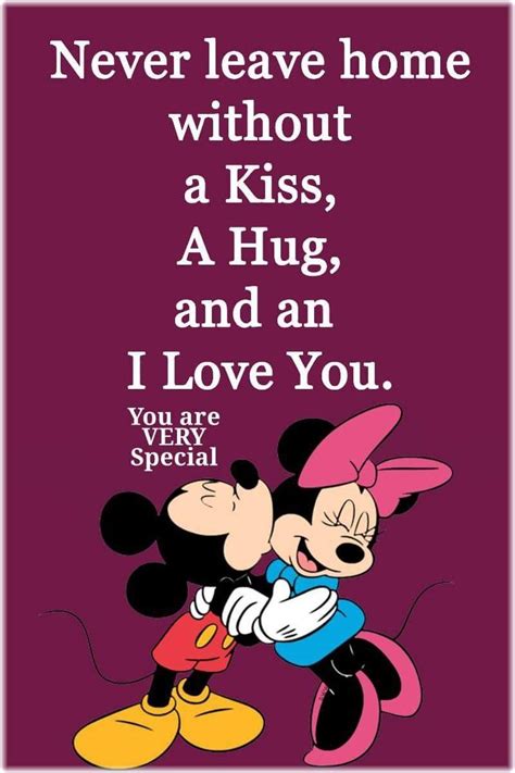 Pin By Victor On Mickey And Minnie Mouse Cute Disney Quotes Disney Love Quotes Mickey Mouse