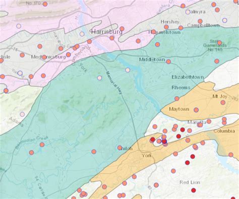 Mapping Radon In Pennsylvanias Groundwater Us Geological Survey