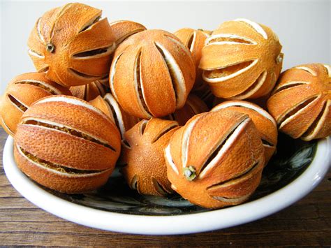 A Bowl Of Whole Dried Oranges Has A Natural Marmalade Fragrance Dried