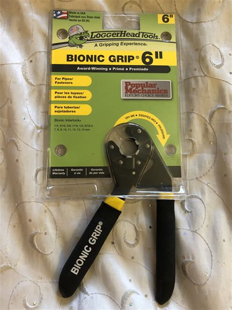 6 Bionic Grip Adjustable Wrench By Loggerhead Tools Wrenches