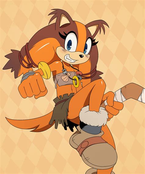 Sticks The Badger On Sonic Boom Club Deviantart