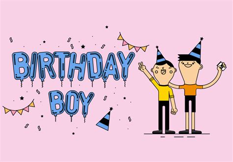 Download Birthday Boy - Download Free Vectors, Clipart Graphics & Vector Art