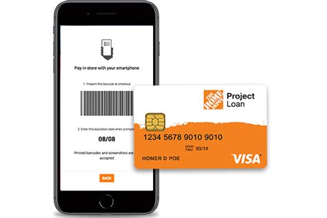 Both the home depot and lowe's credit cards offer special financing offers and other benefits. Project Loan | The Home Depot Canada