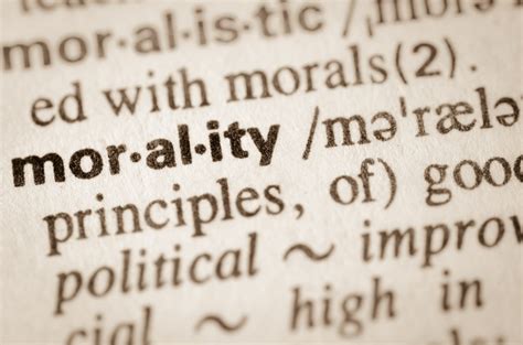 Who Defines Morality Is It Relative And What Role Does It Play In