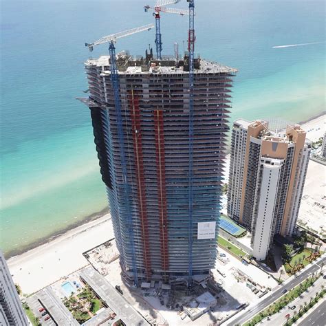 Photos 1 Billion Residences By Armani Casa Topping Off In Sunny Isles