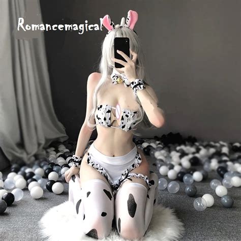 Sexy Cow Cosplay Costume Maid Roleplayingcow Cosplay Maid Etsy