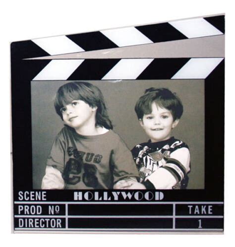Hollywood Acrylic Clapboard Picture Frame 4x6 5422 Ebay