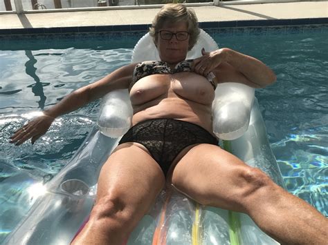 See And Save As Granny Bikini In The Pool Porn Pict Crot Com