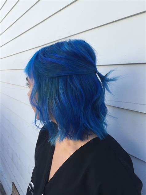 Hair Hairbyorit Haircolor Pravana Color Ion Royalblue Blue