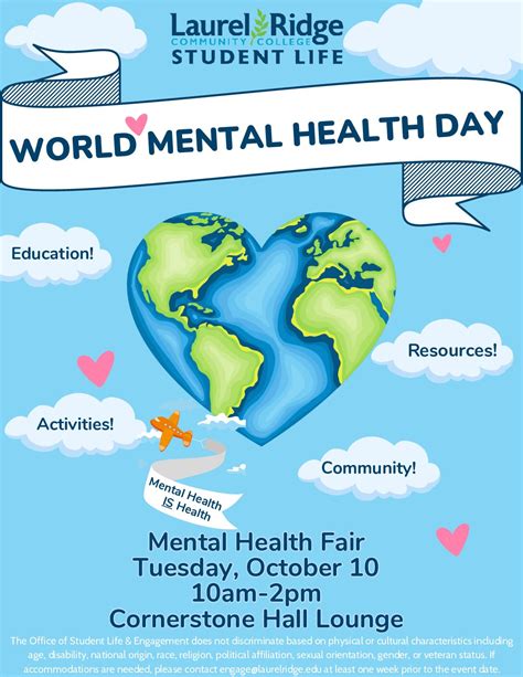 World Mental Health Day ‣ Laurel Ridge Community College