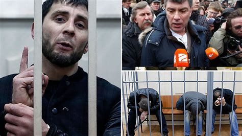 boris nemtsov murder five suspects held over death of russian opposition politician world