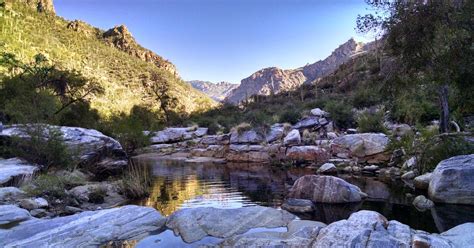 Hike The Sabino Canyon Trail Catalina Foothills Arizona