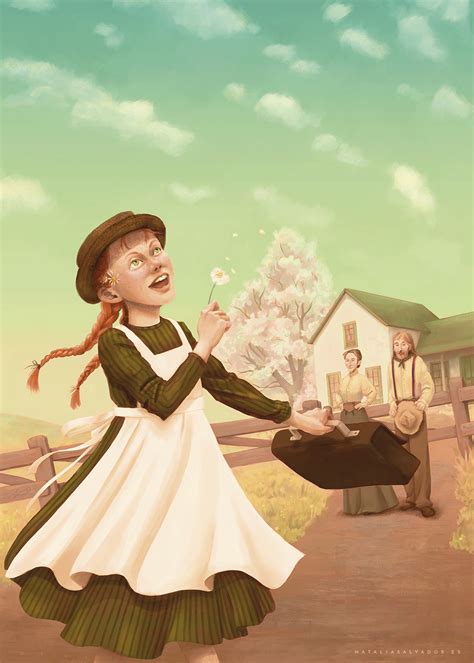 Anne Of Green Gables Cover Illustration Animated The Art Of Natalia Salvador