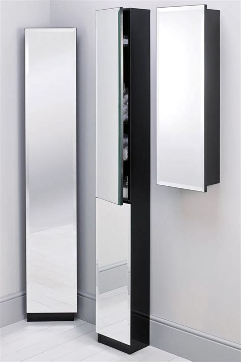 ♥ Full Length Mirrored Medicine Cabinet ♥ Tall Bathroom Storage
