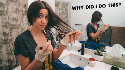 Dying My Hair For The First Time In 10 Years Youtube